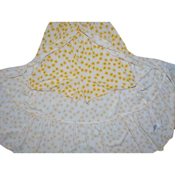 Art Class Yellow Floral Maxi Dress XXL 16/18 Spaghetti Straps Sunflower Print. - Picture 7 of 10